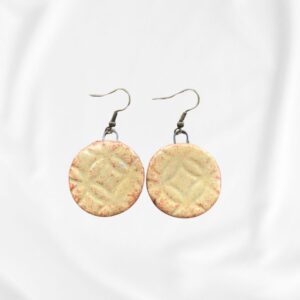 Ceramic Earrings (Round)